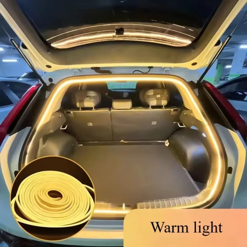 Tira de luz LED para maletero con sensor de movimiento – Iluminación ambiental interior de fácil instalación