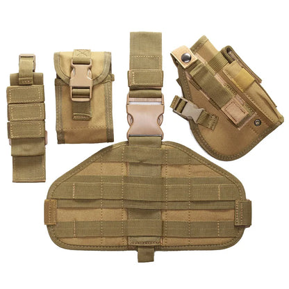 StealthGrip™ Thigh Holster 🎯 — Secure, Adjustable Tactical Carry
