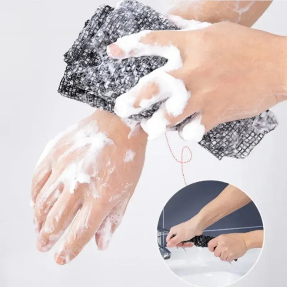 PureScrub™ Antibacterial Shower Towel 🧼✨ Deep Clean Every Wash