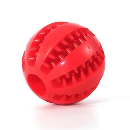 Dog Food Ball Pet Dog Toy Interactive Rubber Balls for Small Large