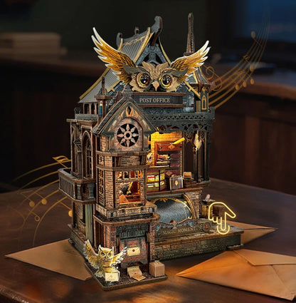 OwlPost™ 3D Puzzle 🦉✨ — Build Your Own Miniature Masterpiece