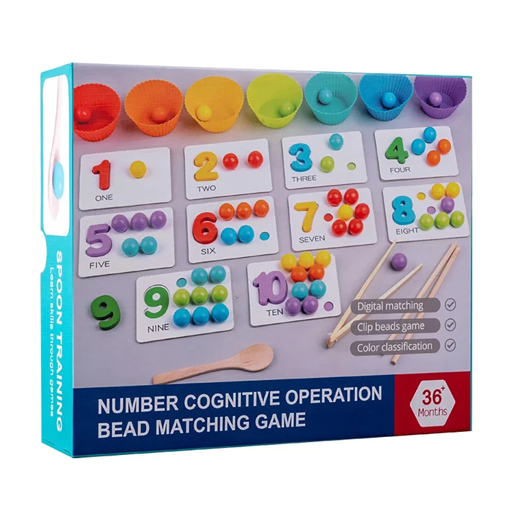Math Made Fun: Montessori Number Play Set