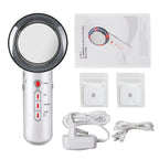 3 In 1 EMS Ultrasonic Cavitation Weight Lose Facial Lifting Body Slimming Massager Galvanic Infrared Lipo Fat Burner Machine Hmeily Official Store
