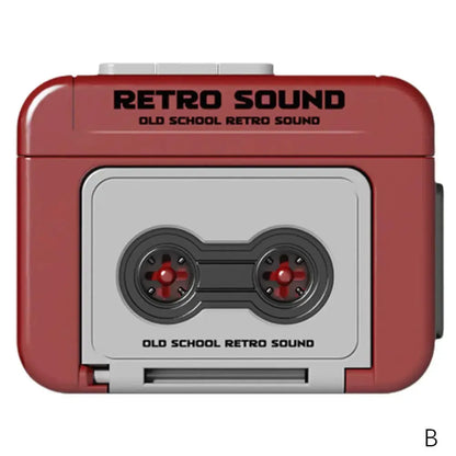 Mini Retro Cassette Recorder Cassette Tape Keychain Couple Gift AliExpress