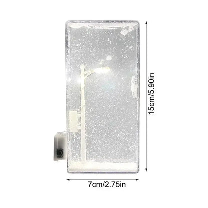 Handmade Snow Night Street Lamps Material Kit Christmas Crafts Snowy AliExpress