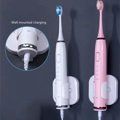 Toothbrush Stand Rack Organizer Electric Toothbrush Wall-Mounted AliExpress