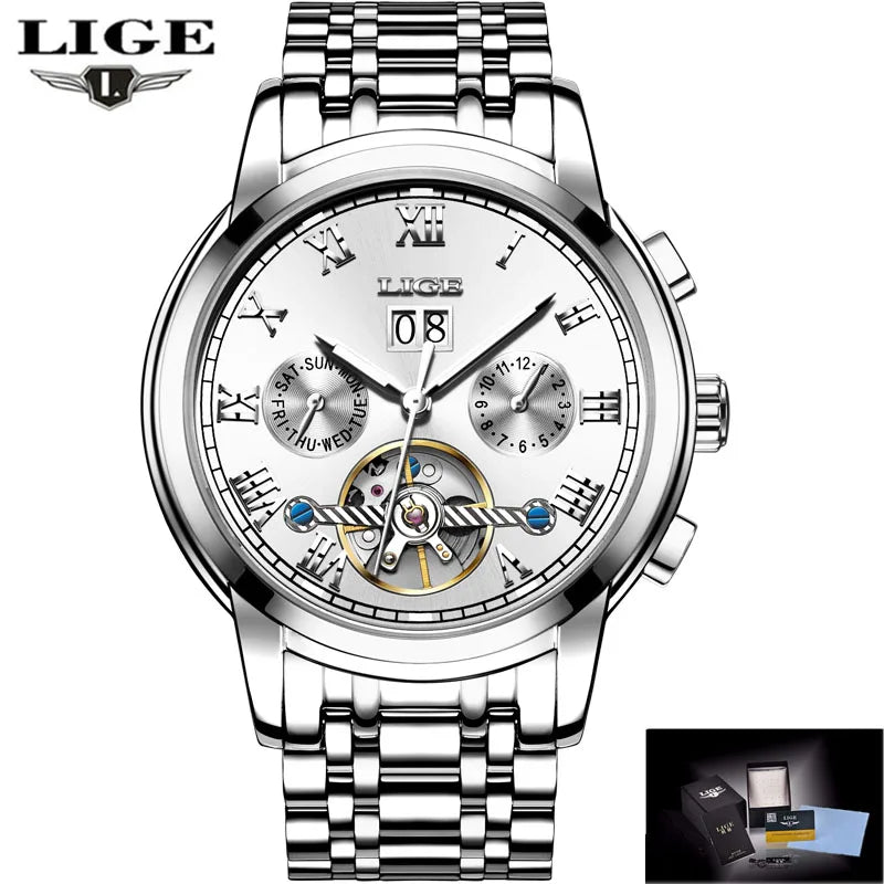 CrystalX Skeleton Men's Mechanical Watch South Bay Evans General Store