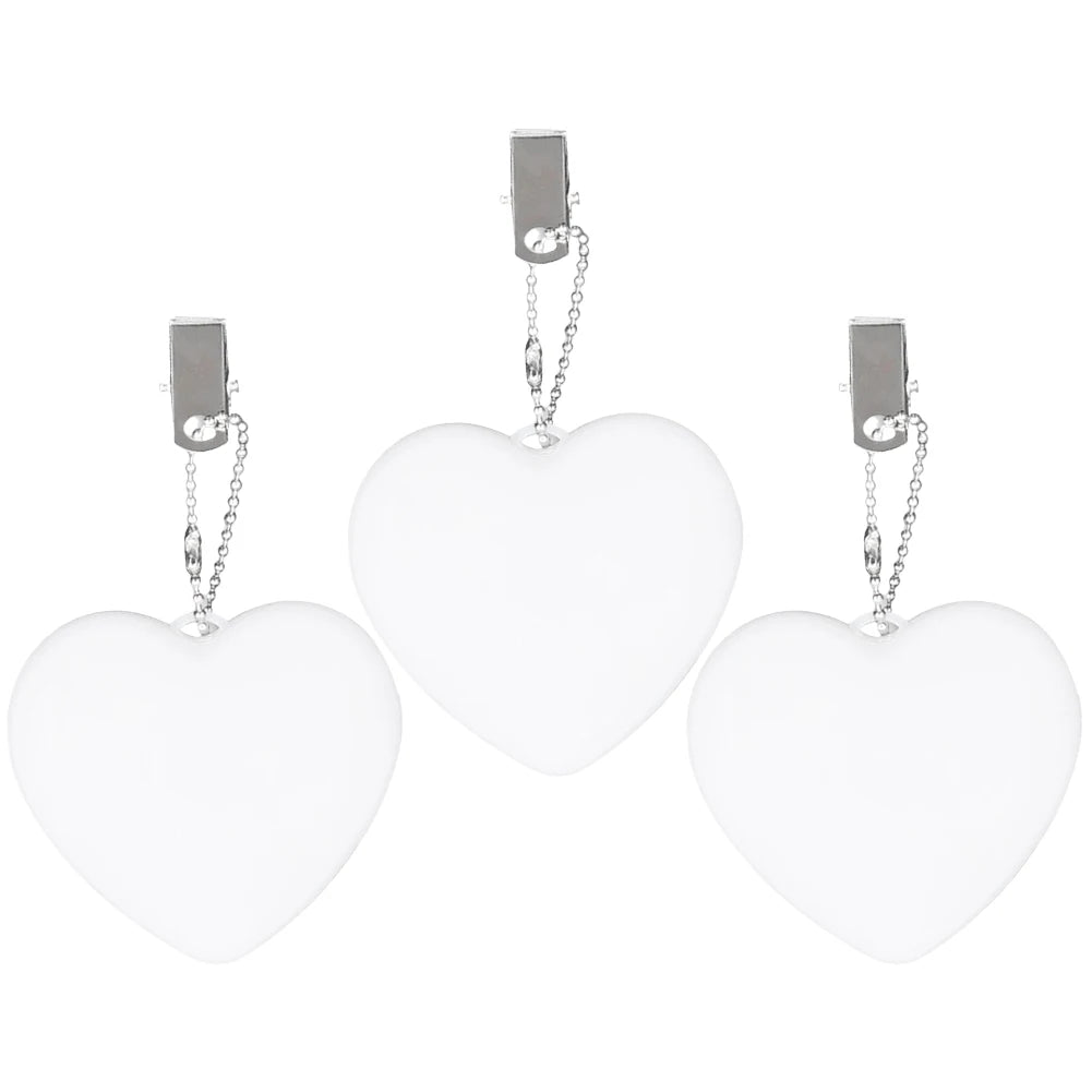 1/2/3PCS LED Purse Light Decorative Heart Star Night Light Touch Sensor Handbag Light Christmas Birthday Gifts for Women Girls Oversea Local Store