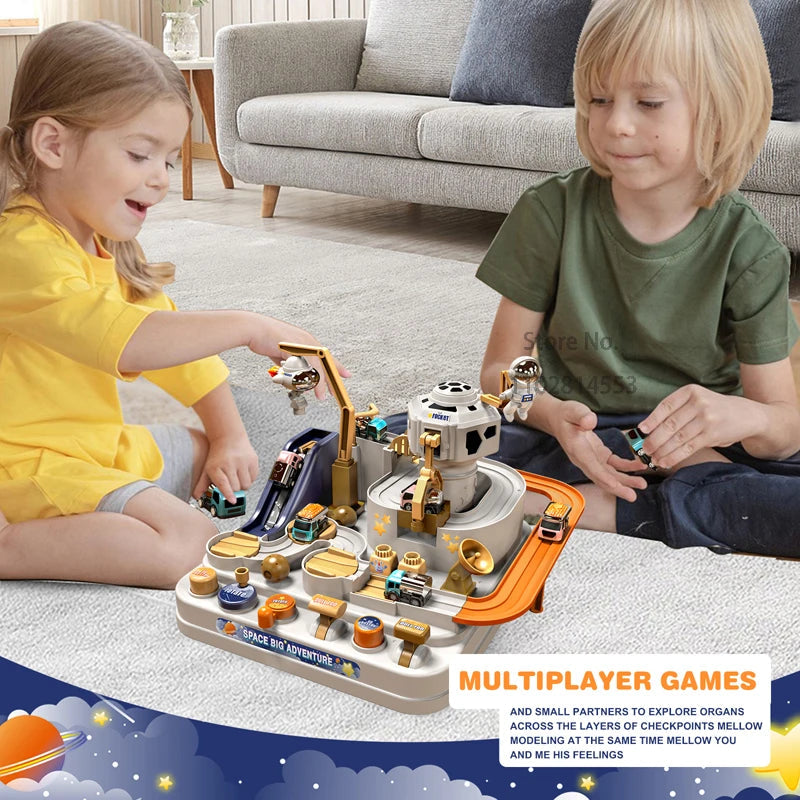 Racing Rail Car Model Space Aerospace Animals Educational Toys AliExpress