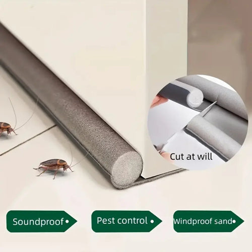 1pc Door Sealing Strip, Door Bottom Seal Strip, Soundproof Door And Window Gap Windshield Strip, Heat Preservation And Dustproof Stone's Store