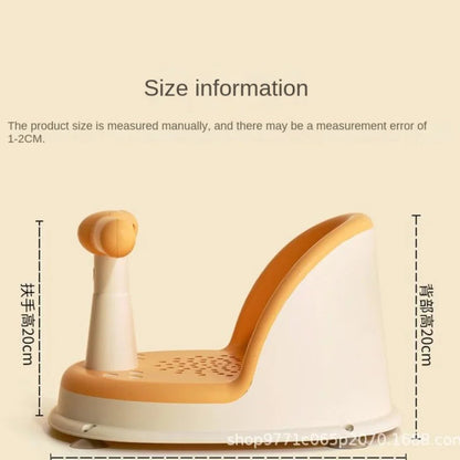 Children's Shower Seat Portable Shower Stand for Newborns and Young Children Children's Growth Accessories Stone's Store