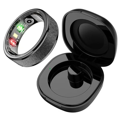 COLMI R10 Smart Ring with Charging Case for Men Women, Health and Sleep Monitor, 5ATM Waterproof, Multi-sport Mode Shop1103572318 Store