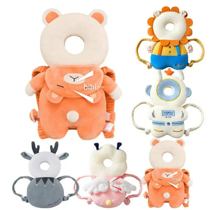 Baby Head Protector Backpack PP Cotton Filling Toddler Crawling Walking Safety Cushion Newborn Boys Girls holiday gifts