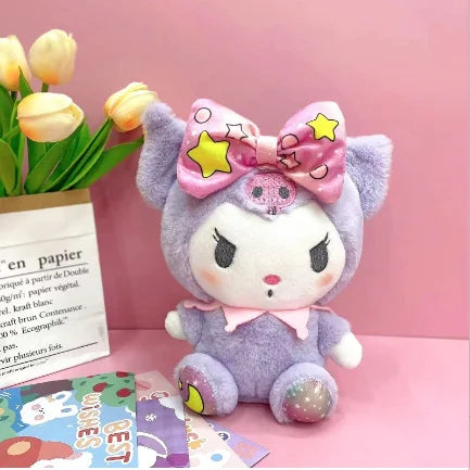 Sanrio Kuromi Plush Toy 25cm | Adorable & Mischievous Cuddly Companion Stone's Store