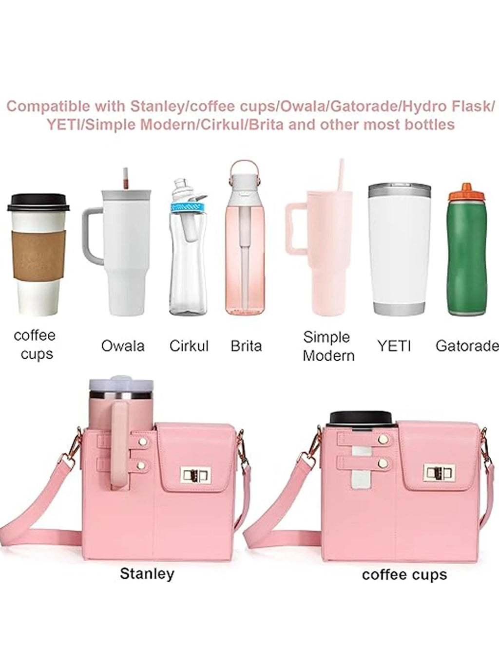 Multifunctional Crossbody Water Bottle Bag Shop1103886067 Store