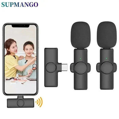 K11 Professional Wireless Lavalier Microphone for iPhone iPad Laptop AliExpress