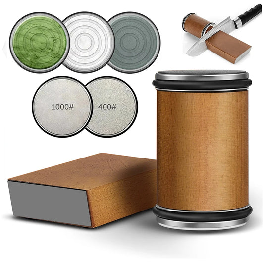 Razor Ready: Magnetic Rolling Knife Sharpener