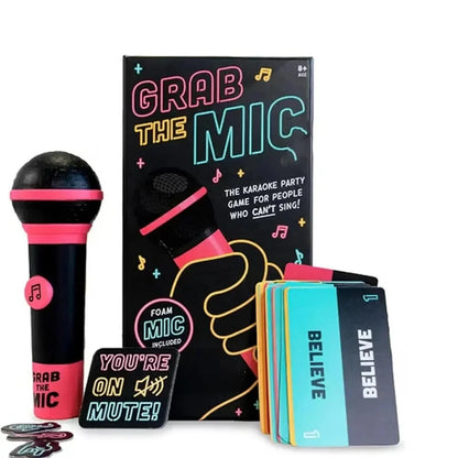 Grab The Mic Challenge – Hilarious Singing Game for Parties!