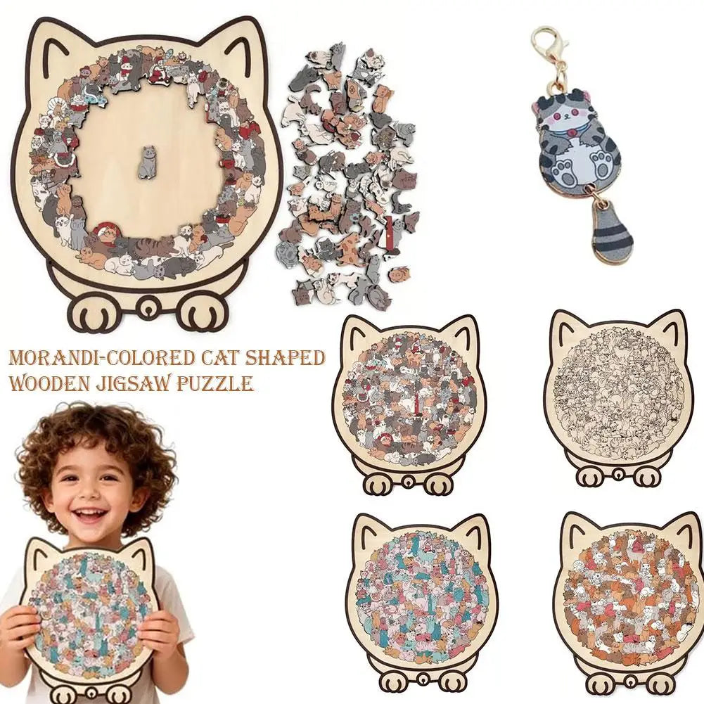 PurrfectMind™ – 135-Piece Calm Cat Puzzle 🐱