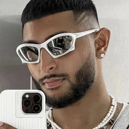 Cyberpunk Y2K Sunglasses Women Sport Sun Glasses Men Sports Goggles AliExpress