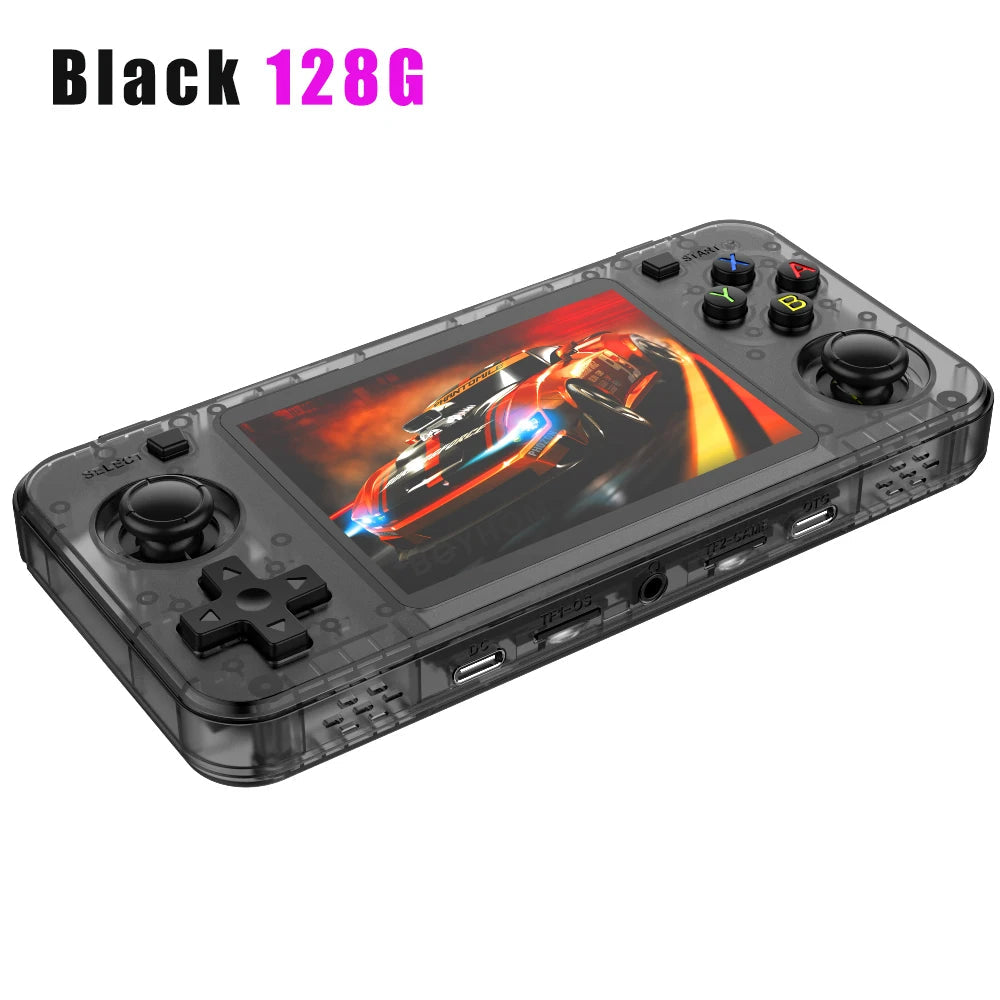 BOYHOM New R36H Retro Handheld Console Open-Source Linux System Classic Game Consoles 3.5 inch IPS Screen Portable Video Player Stone's Store