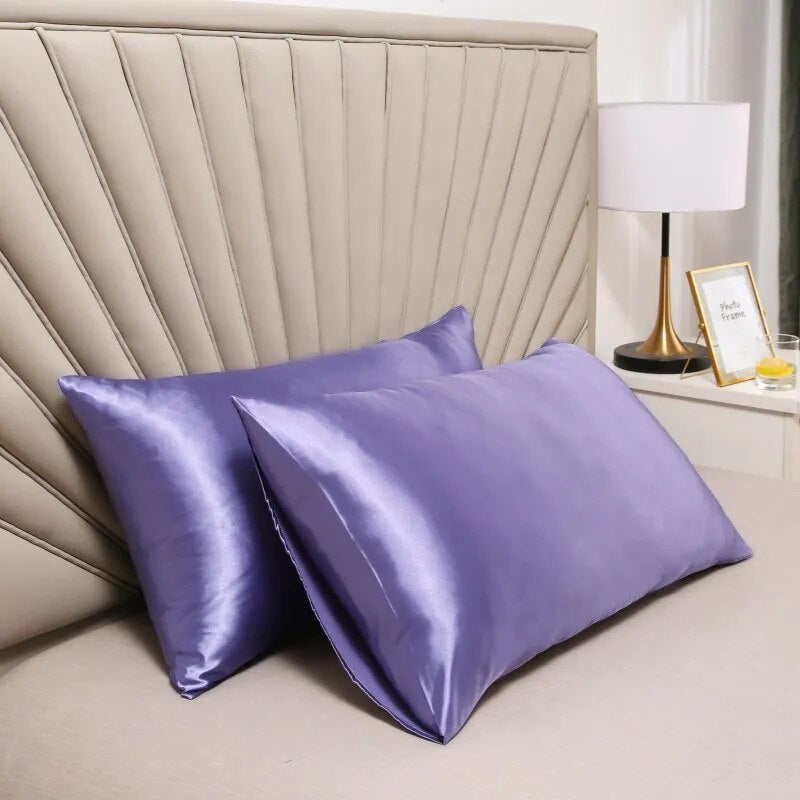 100% Silky Satin Pillow Cover Shop1104120734 Store