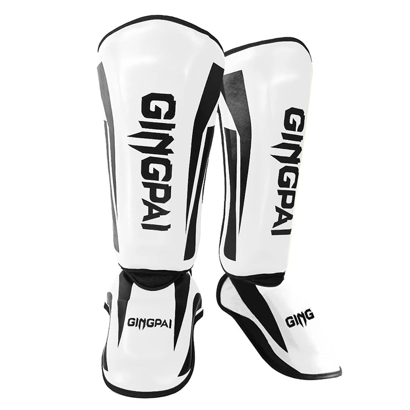 Kickboxing Boxing Shin Guard Pads Muay Thai Martial Arts Sanda Wushu Leg Protector Taekwondo Ankle Guards Stone's Store