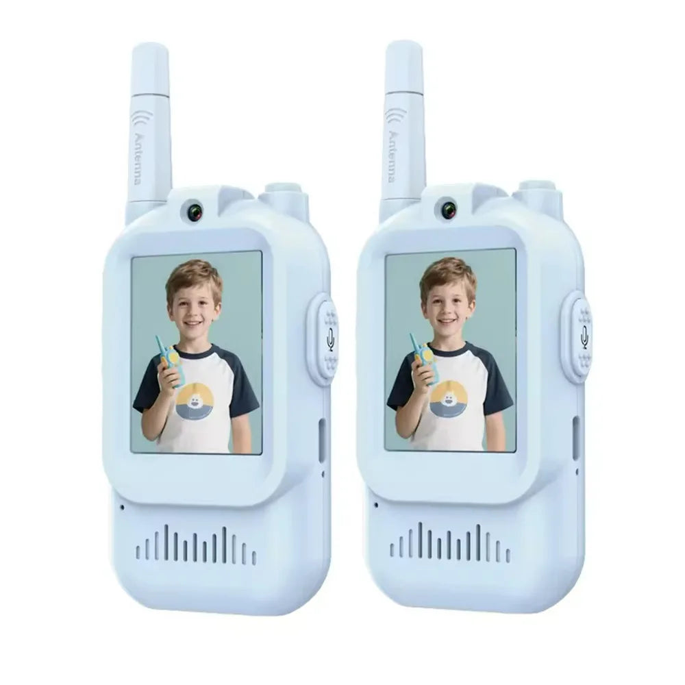 TalkPlay™ Video Walkie Set 📹📡 See. Talk. Play.