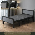 *Folding Bed Double Home Simple Rental House Noon Break Bed Office AliExpress
