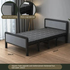 *Folding Bed Double Home Simple Rental House Noon Break Bed Office AliExpress
