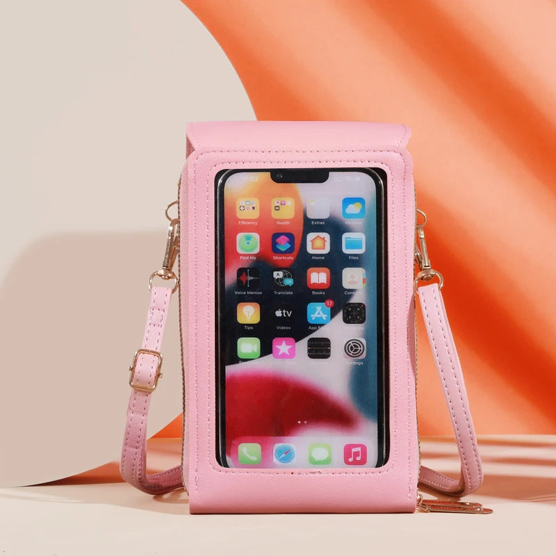 TouchCarry™ Crossbody Bag 📱✨ — Use Your Phone Without Taking It Out