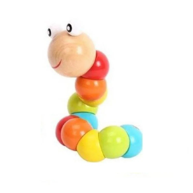 Montessori Wooden Roller Coaster Bead Maze for Toddlers Laime Store