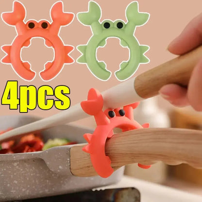 CrabbyGrip Spoon Holder – No More Messy Counters! HOME DRESS Store