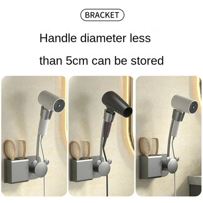 StyleSpin™ Hair Dryer Holder 💨 — 360° Hands-Free Styling
