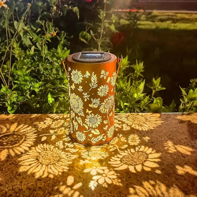 SunBloom™ Solar Lantern 🌻✨ — Colorful Glow, Zero Electricity