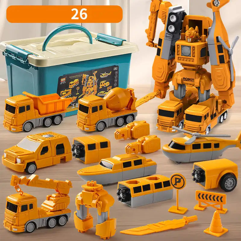 Build, Transform & Play: The Ultimate Magnetic Engineering Car Kit for Curious Minds! Mintiml Living Store