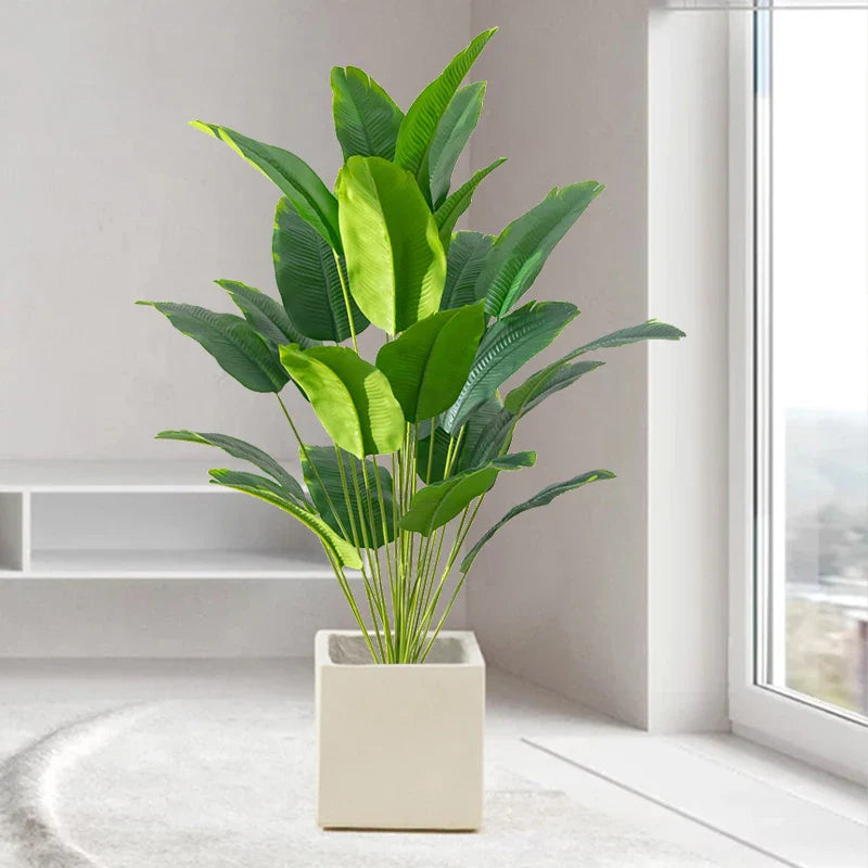 Artificial Large Tropical Palm Tree Stone's Store