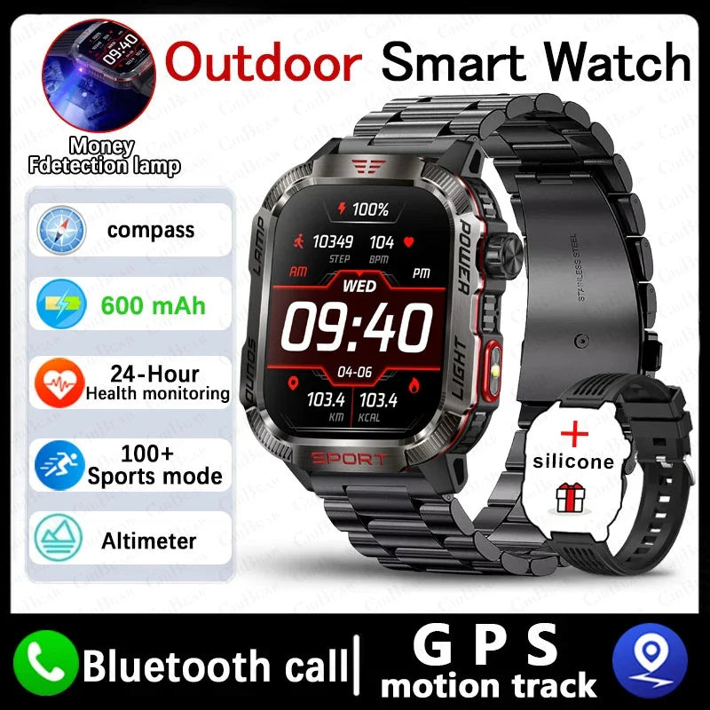 Military GPS Smartwatch – Rugged & Adventure-Ready Monster Tech SmartWatch Store
