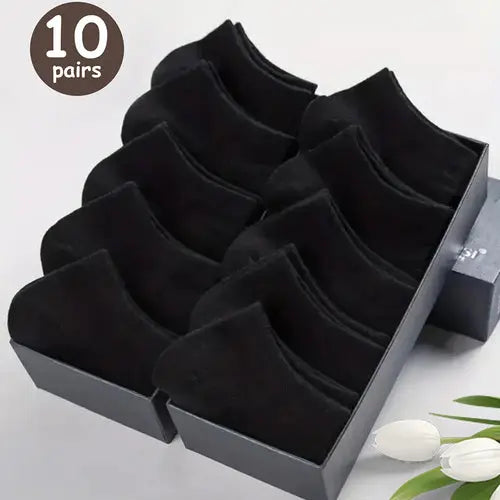 10/20/30/40/50 Pairs Of Breathable Deodorant Men's Low Cut Ankle Socks AliExpress