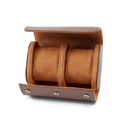 WatchGuard™ Vintage Roll Case 🛡️⌚ Protect Every Timepiece