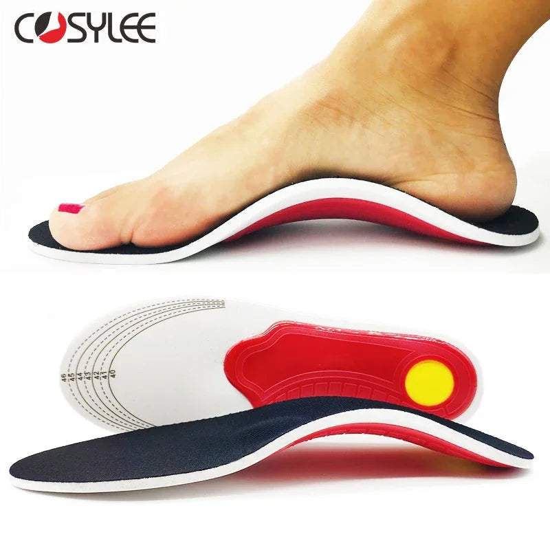 Orthotic Insole Arch Support Flatfoot Orthopedic Insoles For Feet Ease Pressure Of Air Movement Damping Cushion Padding Insole Xiang Selection Store
