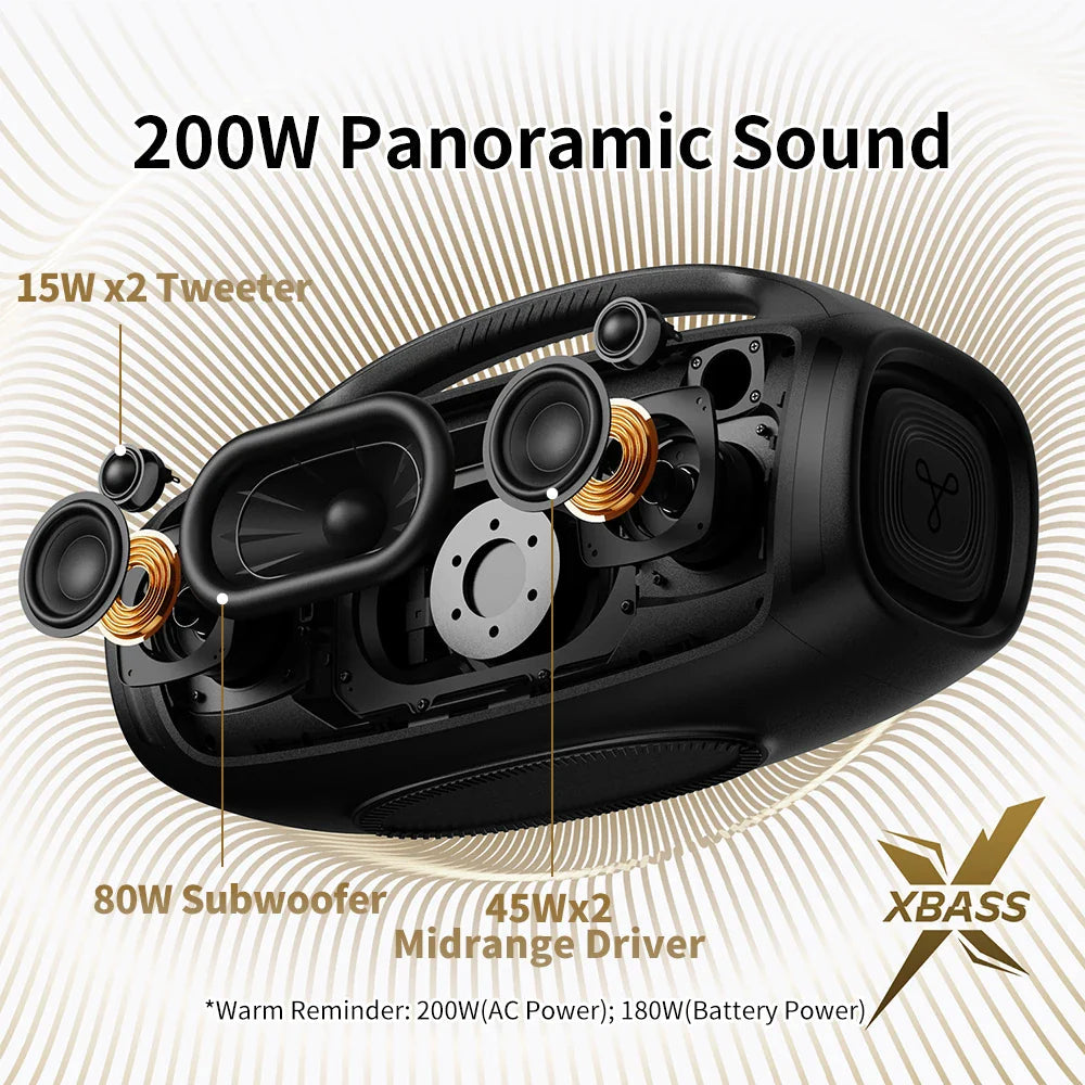 TRIBIT StormBox Blast 2 Bluetooth Speaker Tribit Official Store