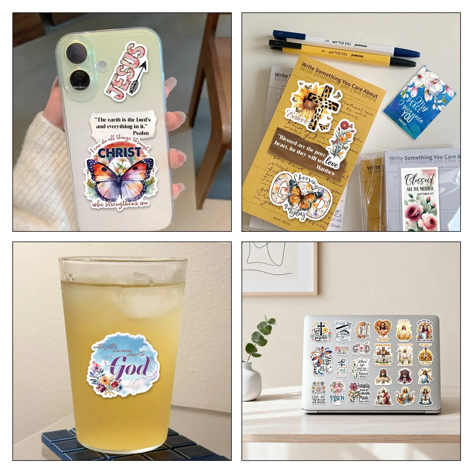 FaithWords™ Christian Verse Sticker Book ✝️📖