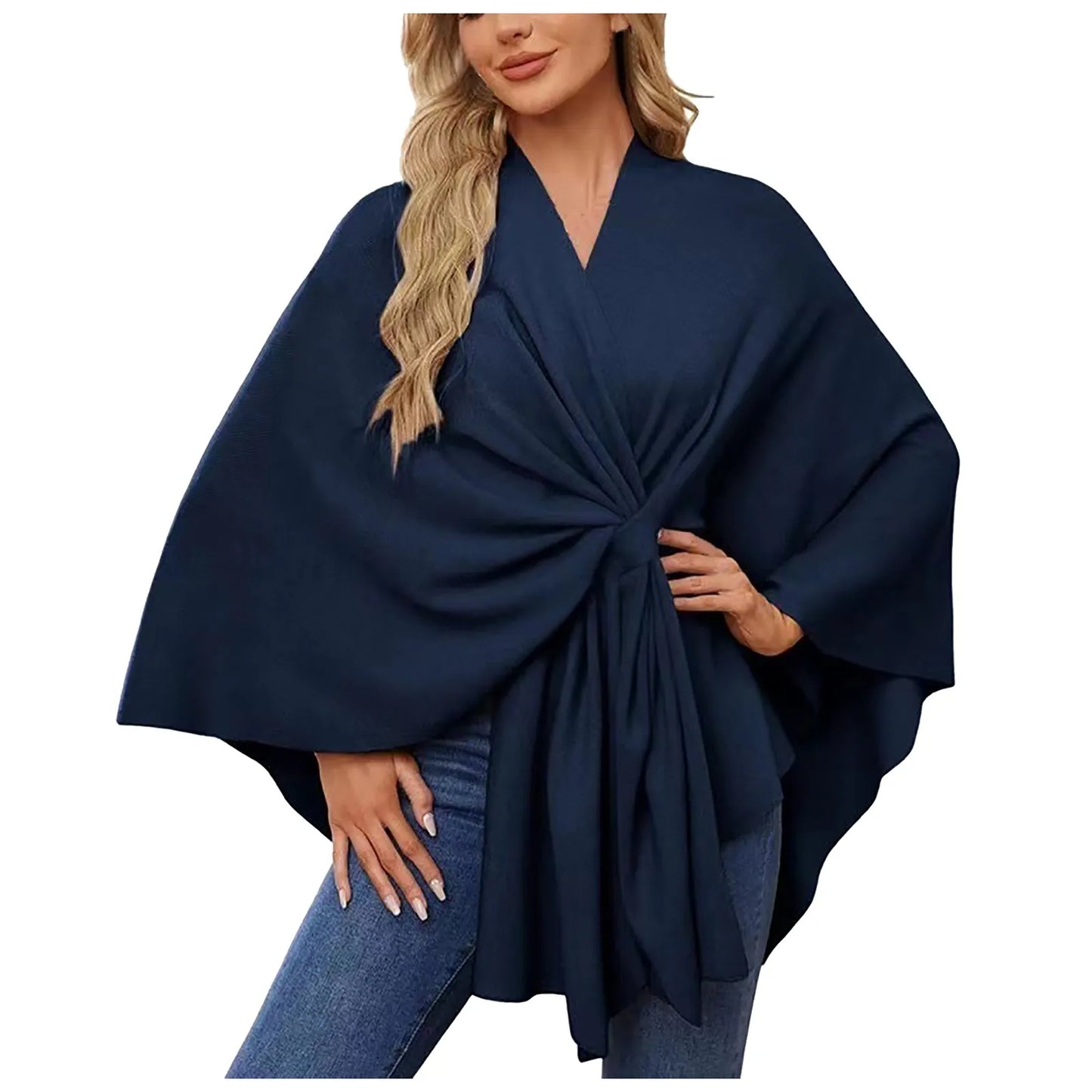 LuxeCloud Wrap – Cozy Elegance for Any Occasion!