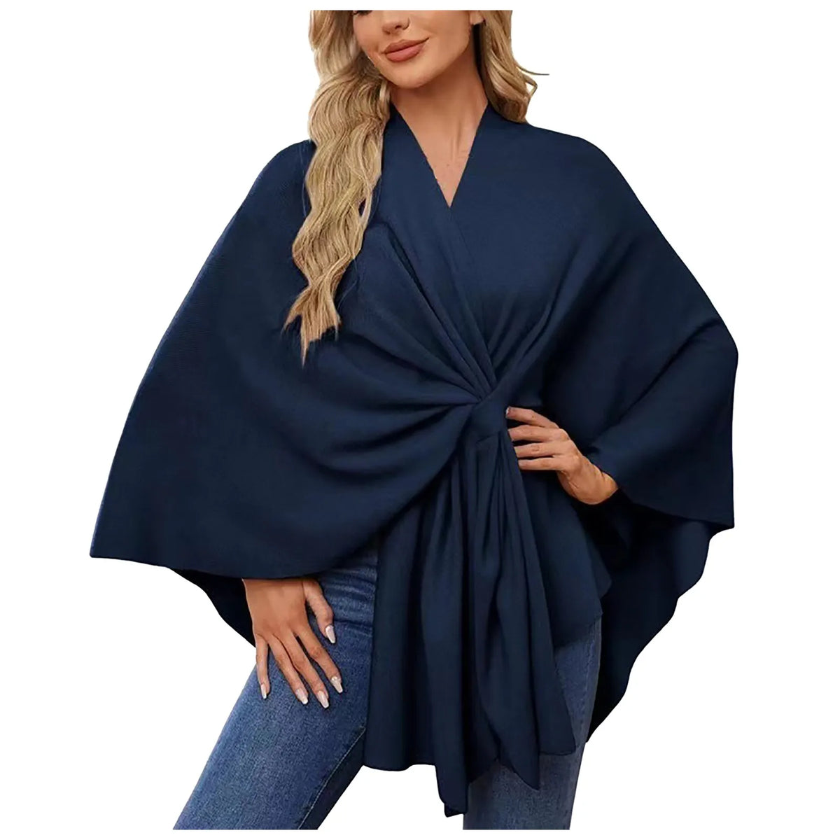 LuxeCloud Wrap – Cozy Elegance for Any Occasion!