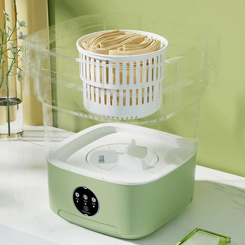 6L 11L Folding Portable Washing Machine Big Capacity with Spin Dryer AliExpress