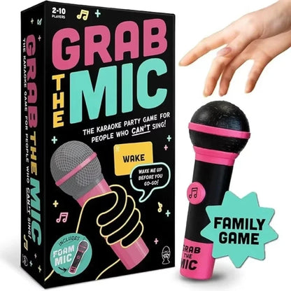 Grab The Mic Challenge – Hilarious Singing Game for Parties!