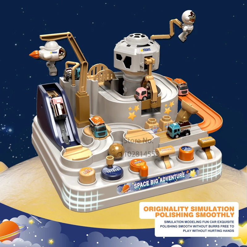 Racing Rail Car Model Space Aerospace Animals Educational Toys AliExpress