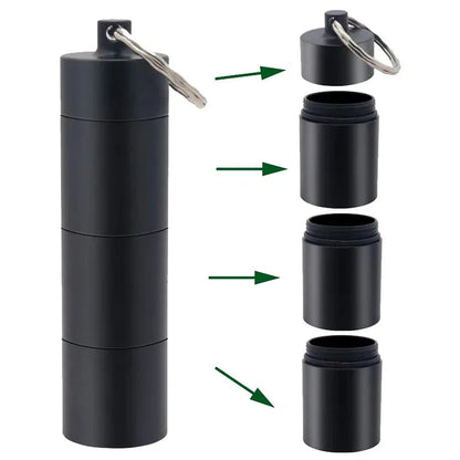 Portable Mini Pill Box - Waterproof and Sealed Organizer Stone's Store