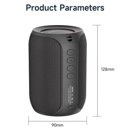 ZEALOT S32 Pro Bluetooth Speaker Wireless Subwoofer Mini Hifi Bass Stereo RGB Lights Support Micro SD Card AUX Play Microphone ZEALOT SY Speaker Store